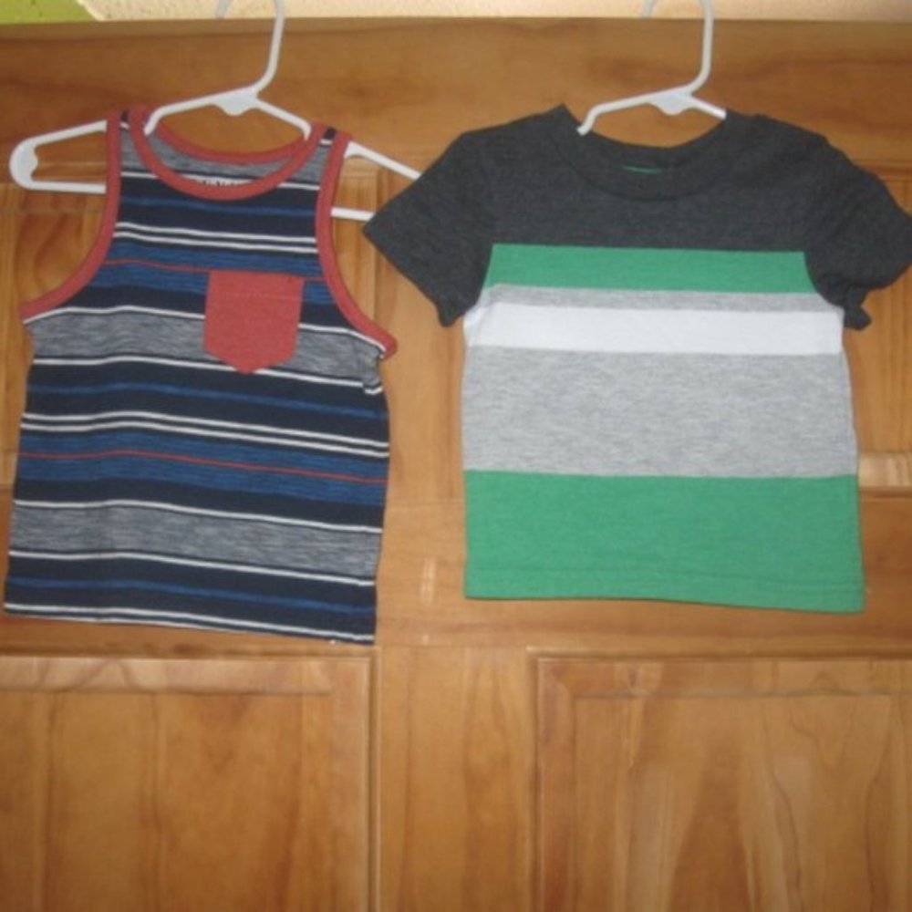 5/$20 Boys Tank Top/Short Sleeve T Shirt Bundle
